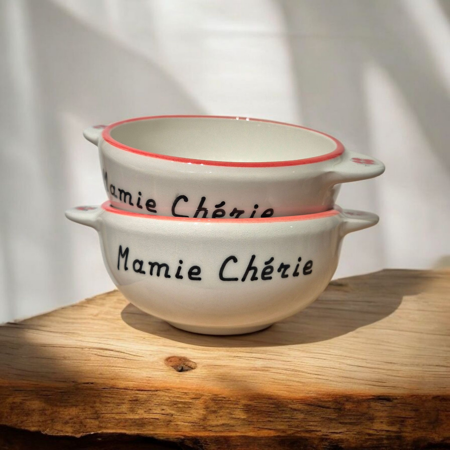 Bol à oreilles fabriqué en France - Mamie chérie