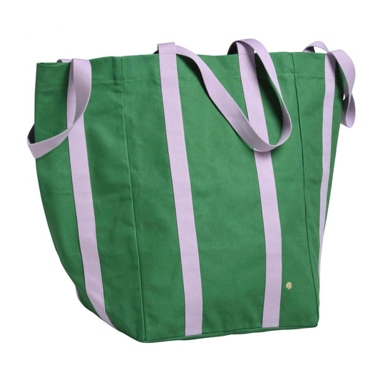 Maxi sac polyvalent vert gazon lila