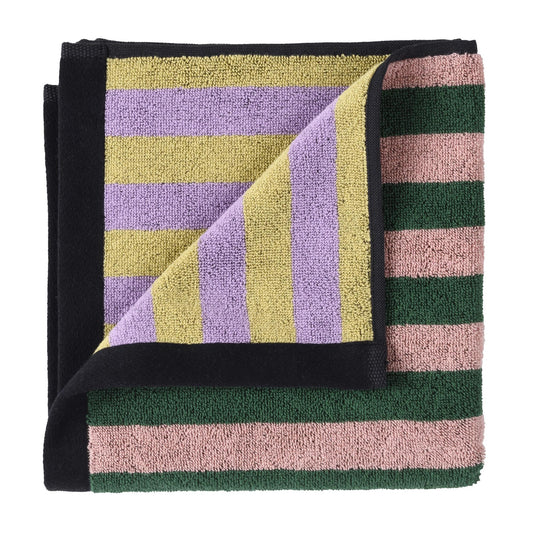 Serviette de toilette Charly basilic 50x100cm