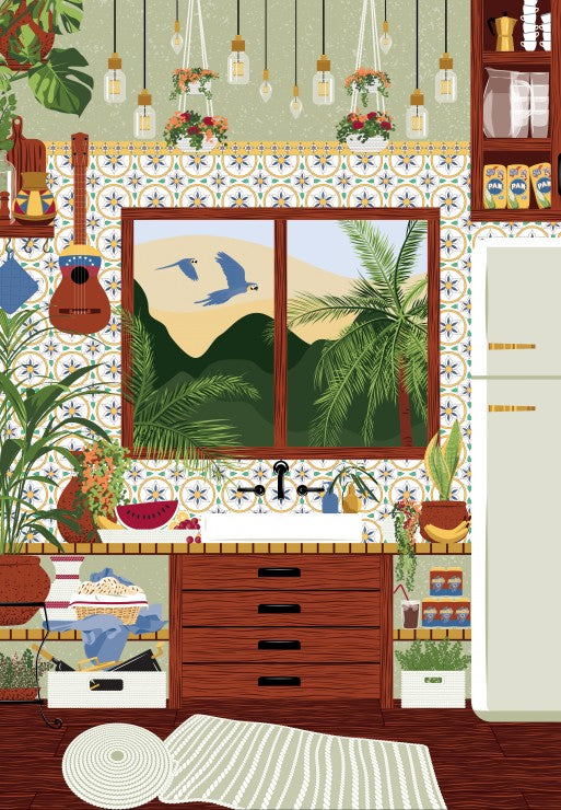 Puzzle 1000 pièces - cuisine au Vénézuela