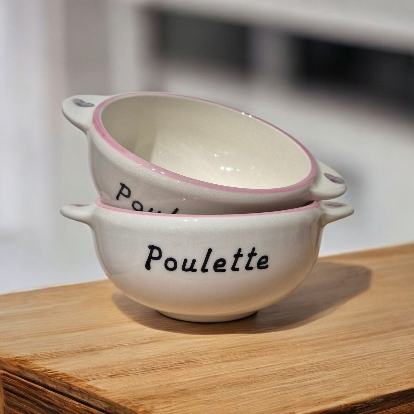 Bol à oreilles fabriqué en France - Poulette