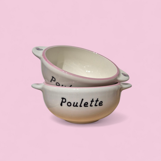 Bol à oreilles fabriqué en France - Poulette