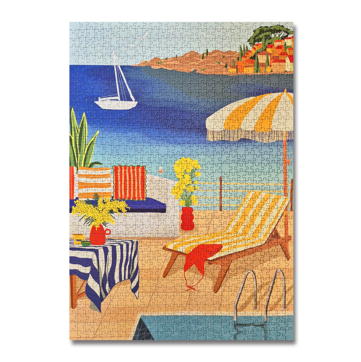 Puzzle La French Riviera 1000 pièces