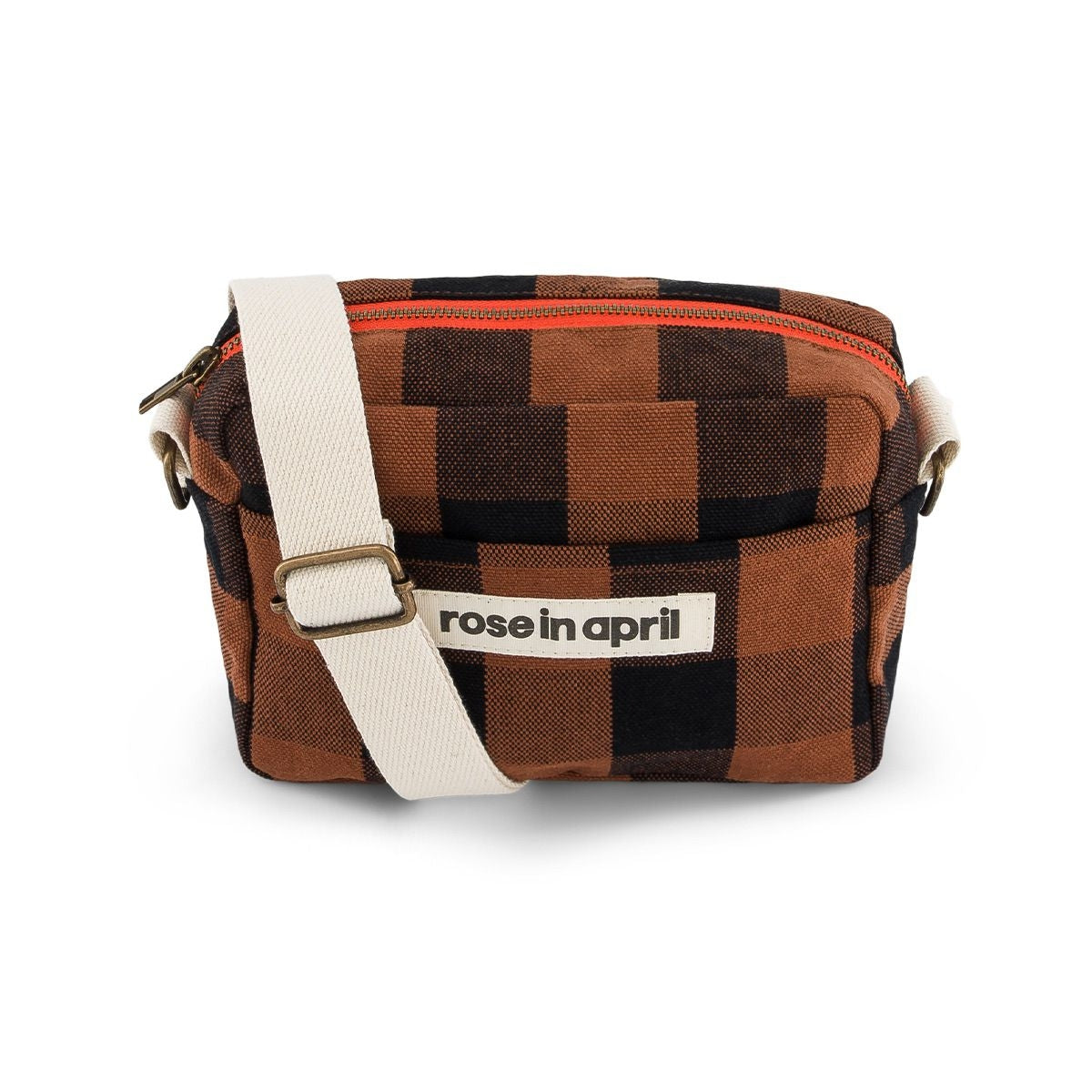 Sac MAUD ginger vichy mini besace