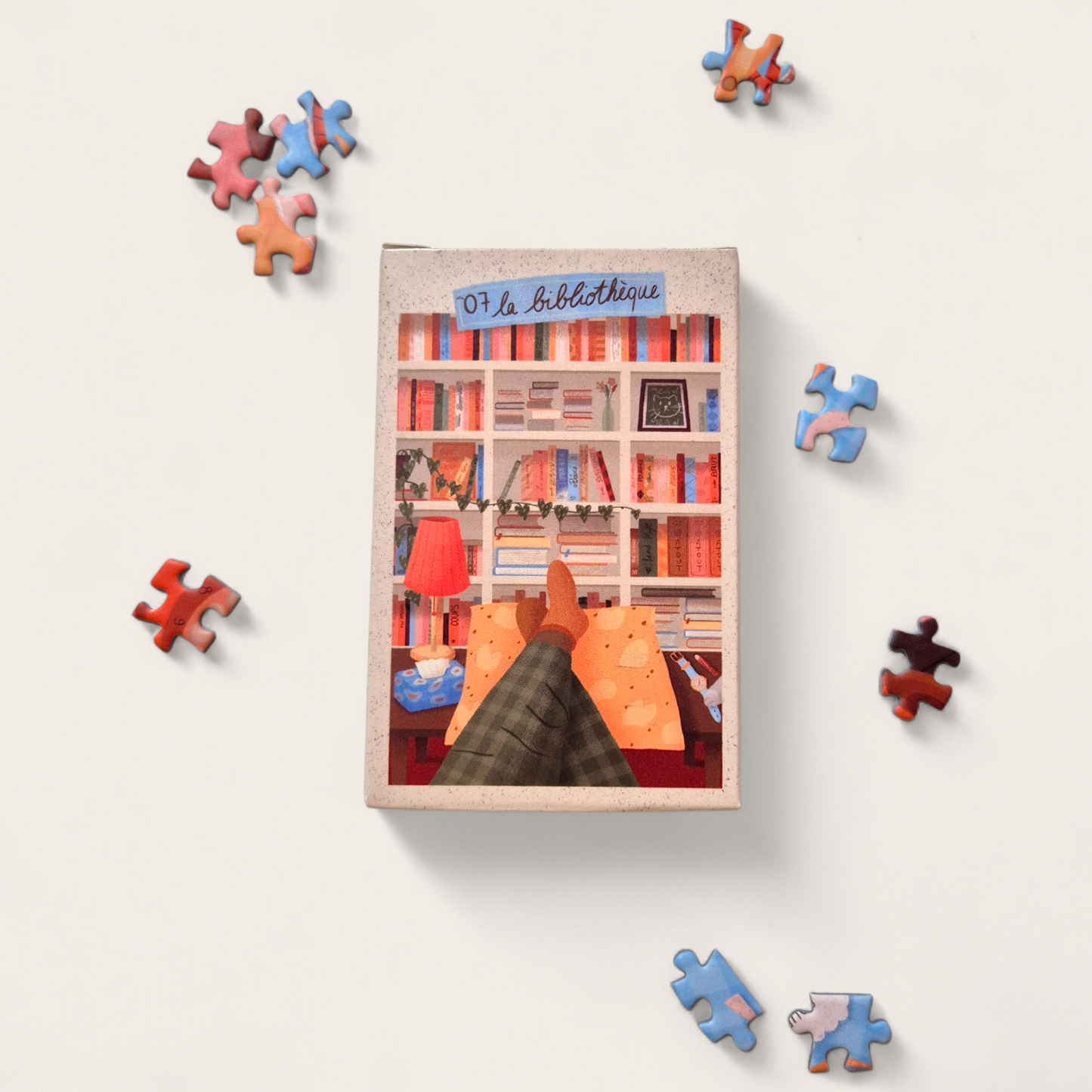 Mini puzzle 99 pièces / Série Bleue