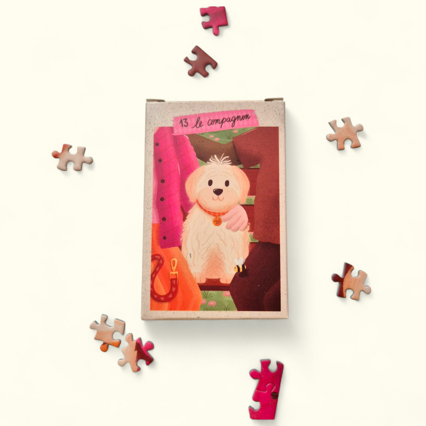 Mini puzzle 99 pièces / Série rose