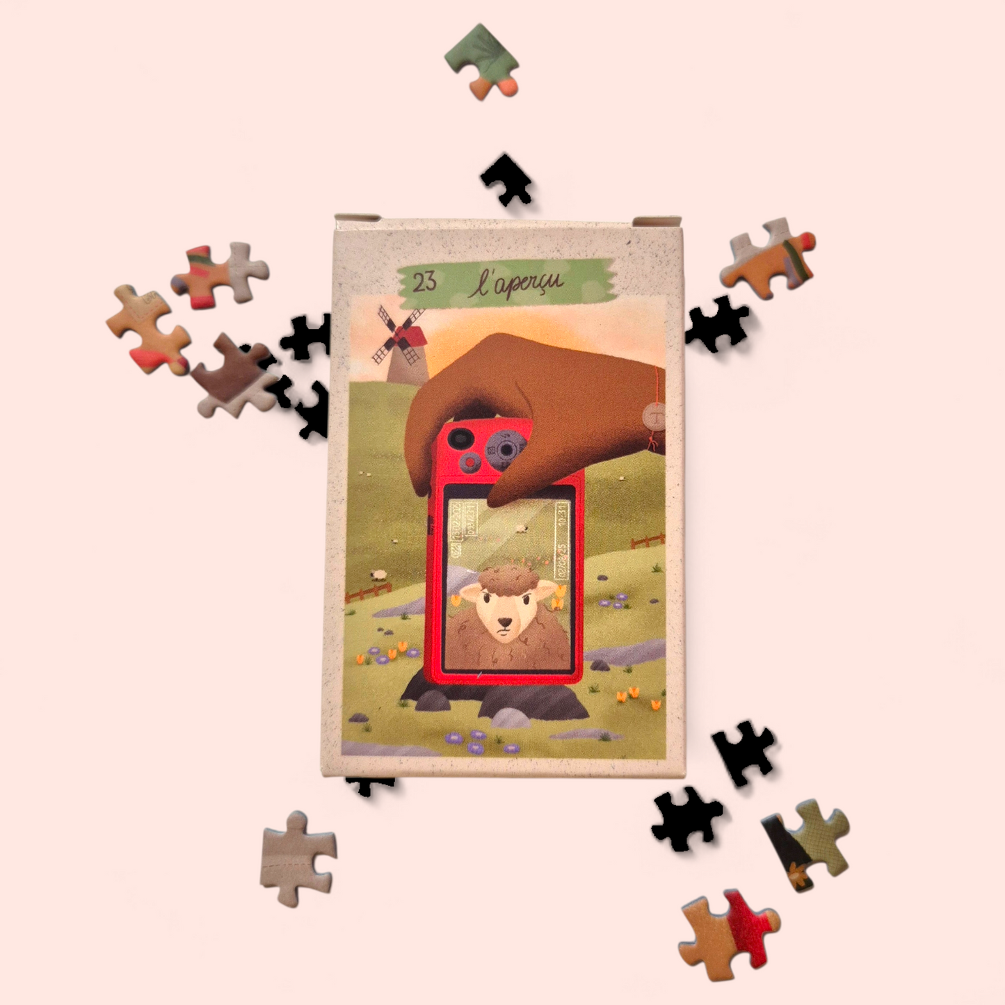 Mini puzzle 99 pièces / Série verte