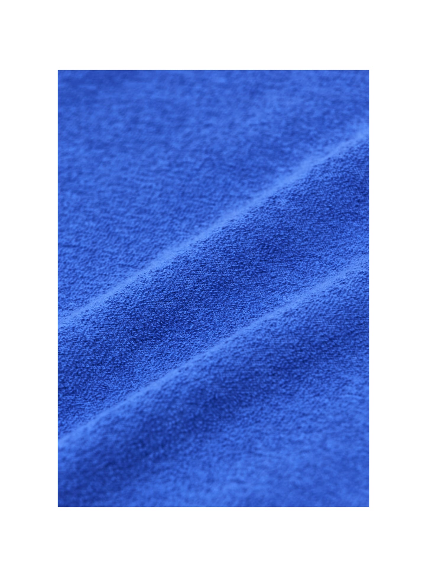 sweat éponge bleu roi Bisous Bisous