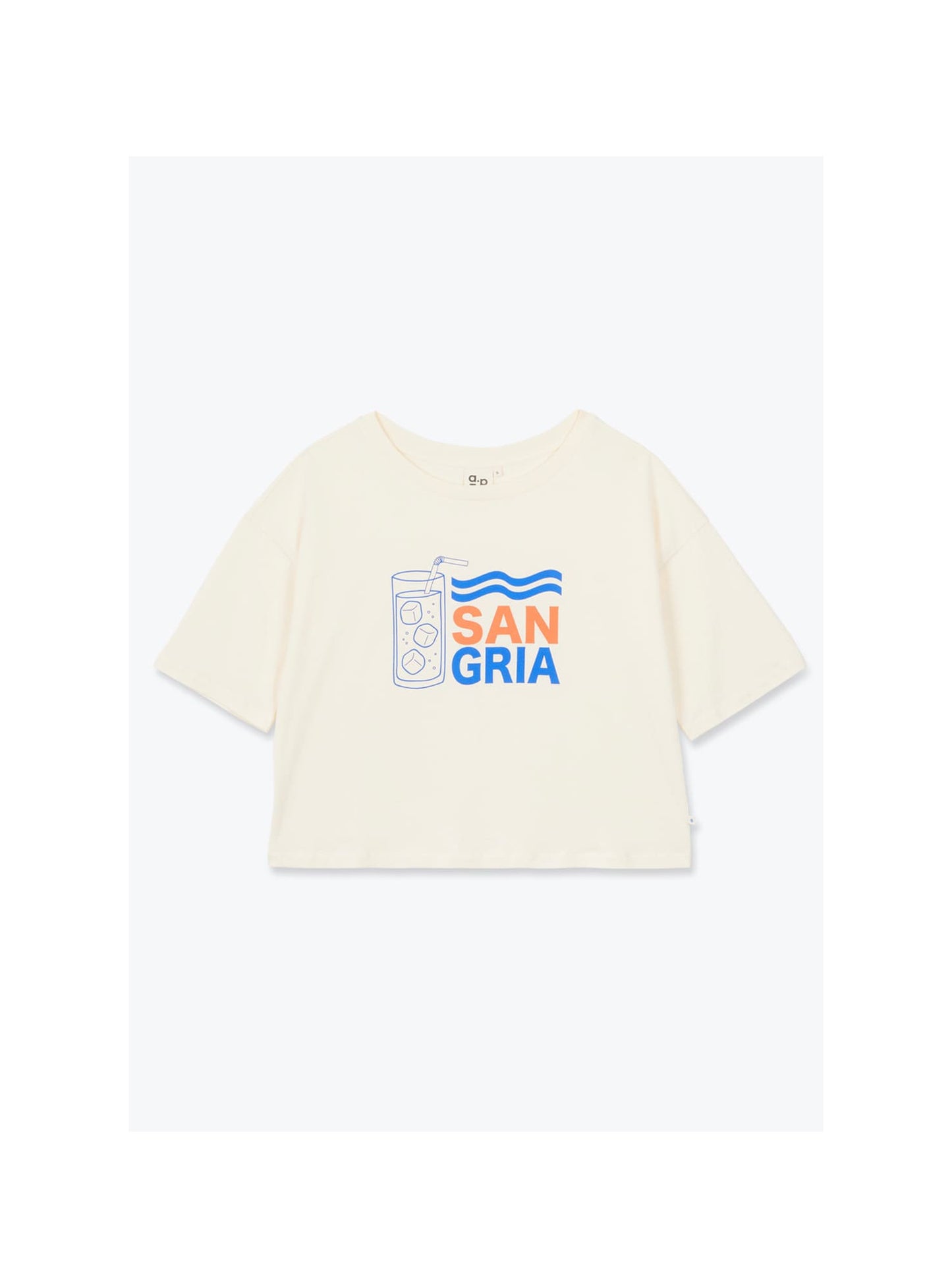 T-shirt Sangria Ecru