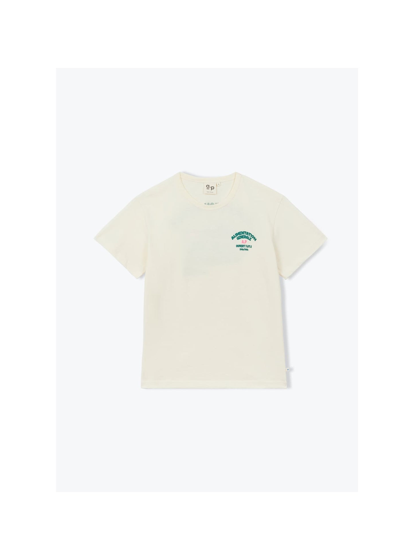 T-shirt Supérette écru