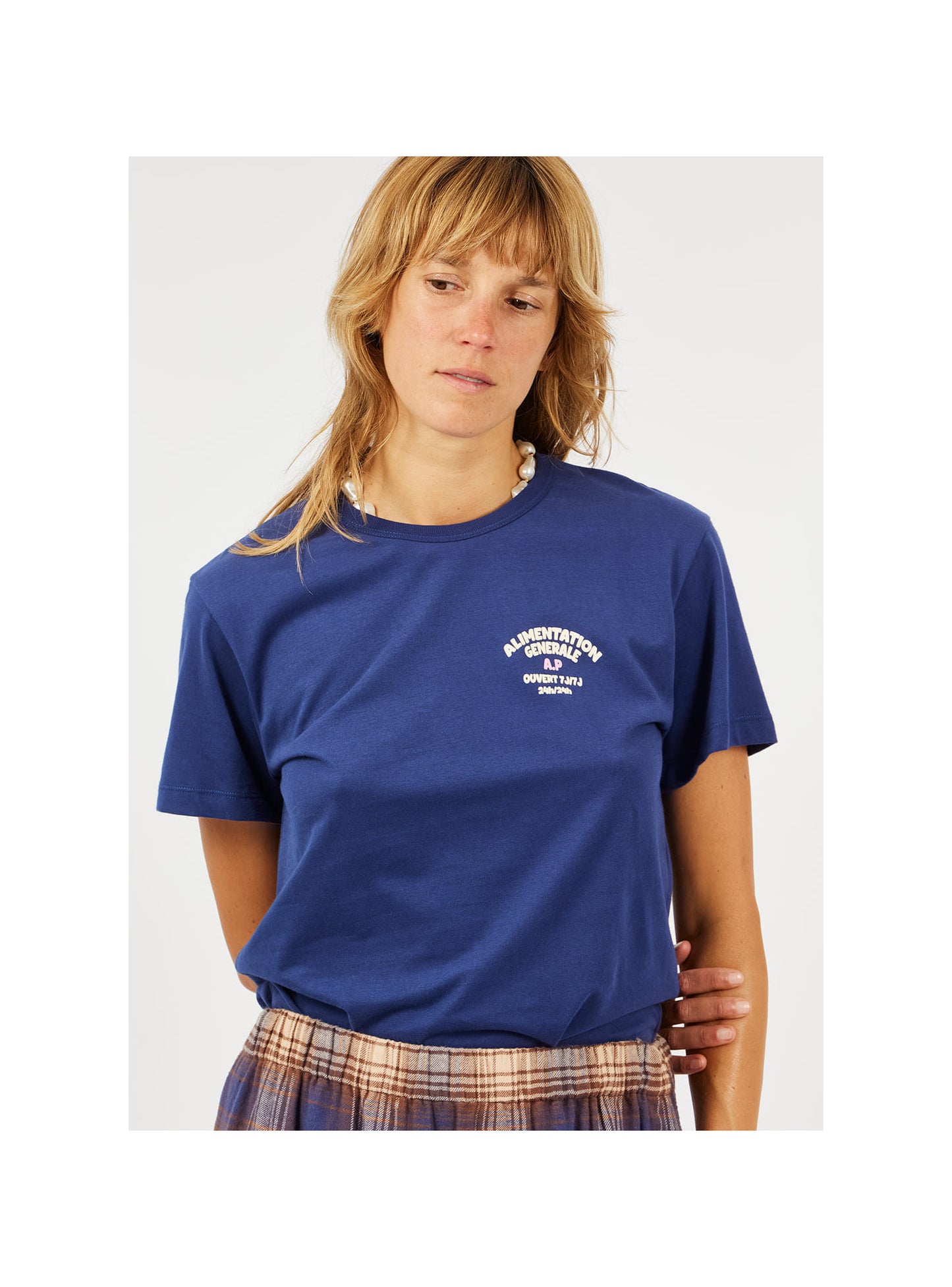 T-shirt Supérette marine
