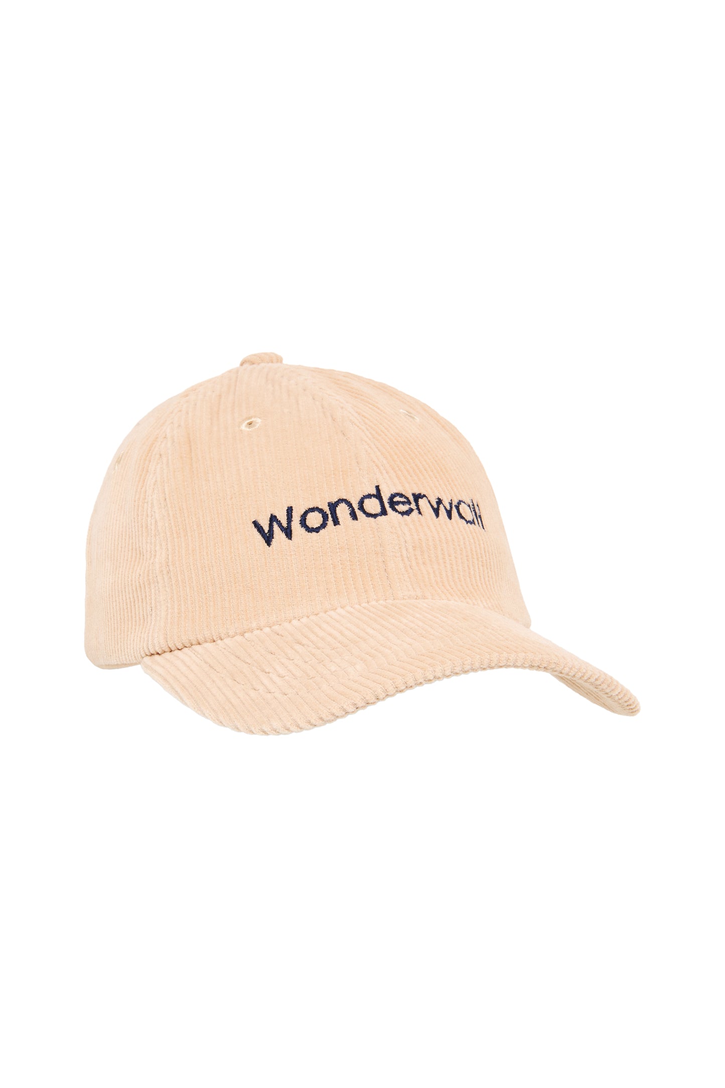Casquette velours Wonderwall beige