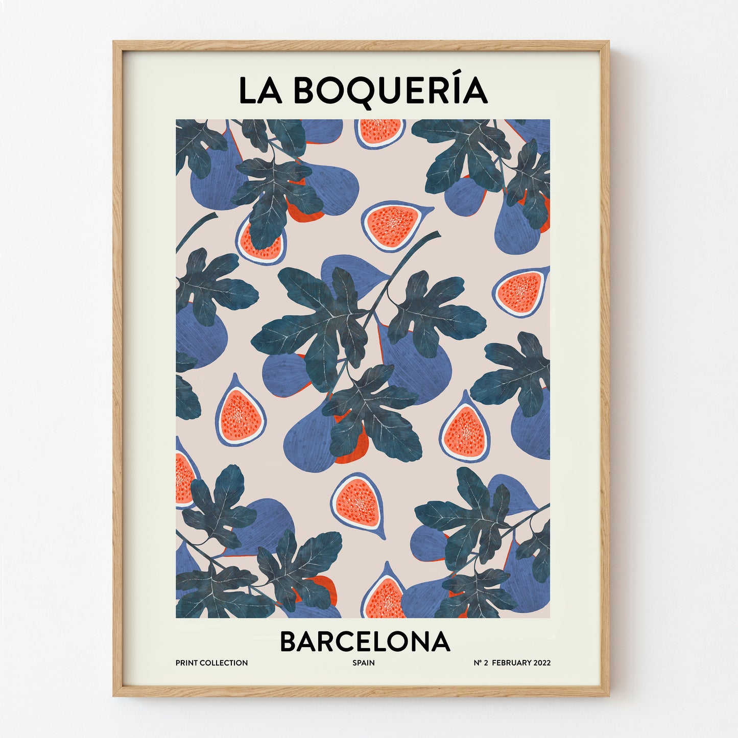 Affiche La Boqueria de Barcelona