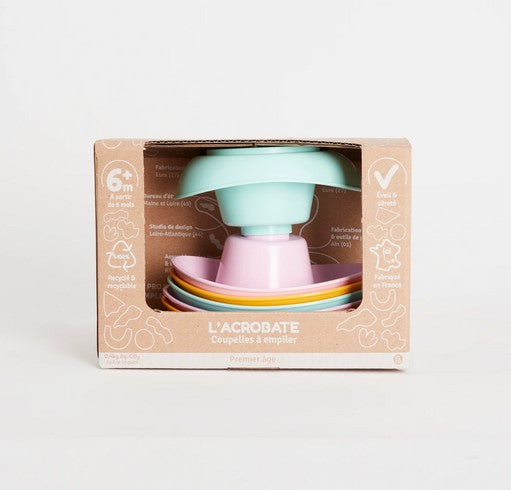 Jouets à empiler L'Acrobate petits bateaux