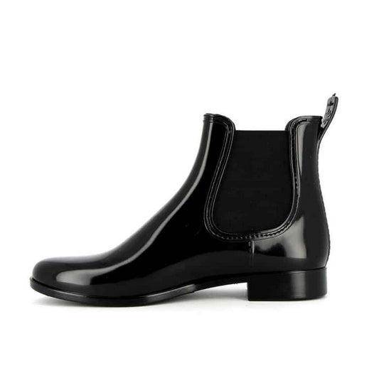 Bottines de pluie Noires