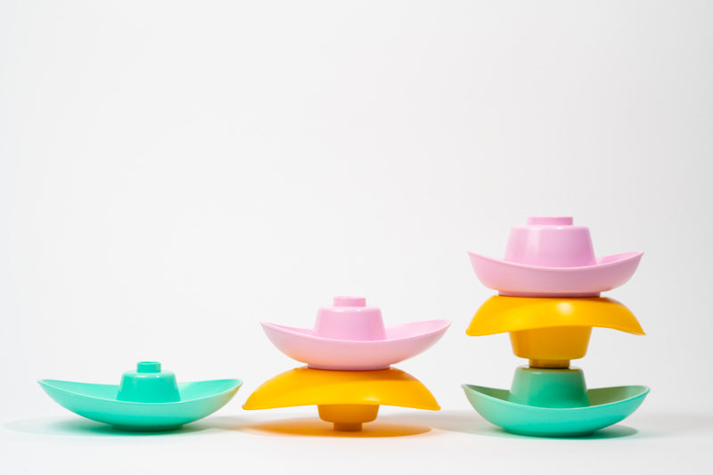 Jouets à empiler L'Acrobate petits bateaux